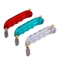 Dao Cắt Gương Kính Thuỷ Tinh C1 Lưỡi Kim Cương Tay Cầm Nhựa Dài 16Cm