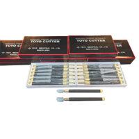 Dao cắt kính cầm tay TOYO Nhật Bản, cán kim loại và cán trong suốt