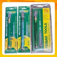 Dao cắt kính FEIBAO 185mm cao cấp, thân đồng dày từ 3mm - 15mm, thiết kế nhỏ gọn, lưỡi dao sắc bén