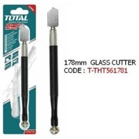 Dao cắt kính TOTAL THT561781 178mm, Bút cắt kính hợp kim cao cấp chống rỉ sét, Bh 12 tháng  Dụng cụ sửa chữa Tuấn Mã
