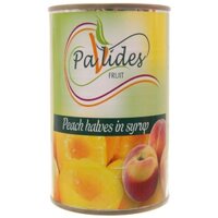Đào cắt nửa ngâm đường Pavlides hộp 820g