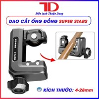 Dao cắt ống đồng Super Stars ST-428, phi ống từ 4-28mm, hệ thống 6 con lăn giữ cho ống không bị lệch