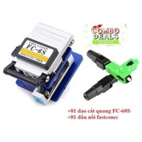 Dao cắt sợi quang FC-6S tặng 1 đầu fastconnect