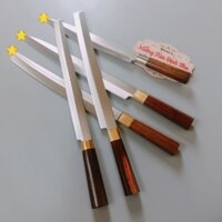 Dao Cắt Thịt pa-tê/Cắt Bánh Mì (bánh ngọt)_ Dao sashimi Thái Lọc Cá Hồi thép Trắng Nhật Chống Rỉ