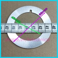 Dao cắt tròn 68x46mm vành khuyên mài 1 mặt khum