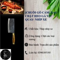 Dao chặt bằng nhíp xe ô tô