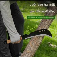 Dao Chặt Cây Đa Năng Thép Mangan Không Rỉ - Dao Đốn Củi Chất Lượng Cao