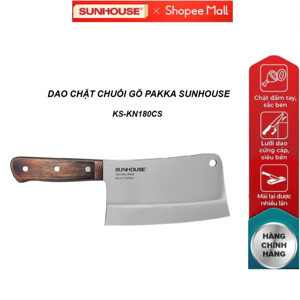Dao chặt chuôi gỗ PAKKA SUNHOUSE KS-KN180CS