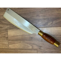 Dao Chặt Dừa, Cây, Gà, Xương, Thép Trắng Nhật Không Gỉ Siêu Cứng, Sắc Bén Lưỡi 30cm Nặng 600g Dáng Phay