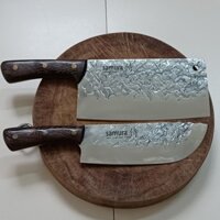 Dao chặt gà, dao thái xẻ thịt siêu bén. Dao nhật bãi