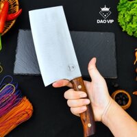 Dao chặt gà vịt thép không rỉ cán gỗ SGK07 DAO VIP