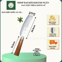 Dao chặt gà, vịt thép Nhật không gỉ Shop dao kéo Khánh Ngân