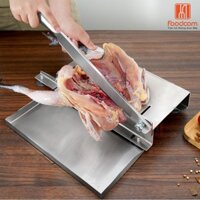 Dao chặt thịt gà inox FOODCOM, Máy chặt thịt rau củ quả đa năng chính hãng, thông minh tiện lợi