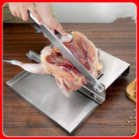 Dao chặt thịt gà - Máy thái thịt, rau củ quả nhà bếp inox cao cấp, Máy chặt xương, thịt rau củ quả đa năng chính hãng, t