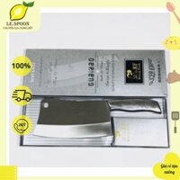 Dao chặt xương, chặt gà, vịt, ngan, băm thịt cán inox bản lớn siêu bén Cao Cấp sạch sẽ, bền bỉ và an toàn