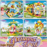 Dạo Chơi Khu Vườn Hoàng Gia Cùng Các Nàng Công Chúa Siêu Dễ Thương Đồ Chơi Xếp Hình Lắp Ráp Gạch Friends Enlighten Qman