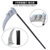 Đạo cụ đồ chơi Halloween lưỡi hái tử thần nhựa