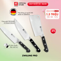 Dao Đức ZWILLING Pro Cao Cấp Nhiều Loại - dao đầu bếp, dao santoku, dao chặt, dao gọt trái cây