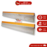 Dao gạt mực in lụa 1 mét dày 7mm và 9mm ( CÓ CÁN GỖ )