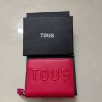 Đào Gấu tous Nữ Xuyên Biên Giới Thay Đổi Ví Ngắn Hoạt Hình Tươi Phong Cách Mới Dây Kéo Gấu Đựng Thẻ Nam Nữ Chữ n