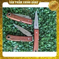 Dao ghép mai vàng thép nhật cán gỗ siêu bền
