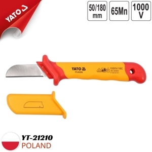 Dao gọt cáp cách điện Yato YT-21210