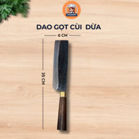 Dao gọt cùi dừa LONGTESHOP12 thép nhíp ô tô cán gỗ sắc bén và chuẩn chất lượng .