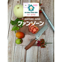 Dao Gọt, dao làm bếp Nhật Bản AKATSUKI Cao cấp chất liệu thép Special Steel không gỉ thiết kế nguyên khối rất sắc bén