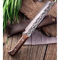 dao gọt dừa thép trắng tặng kèm túi da