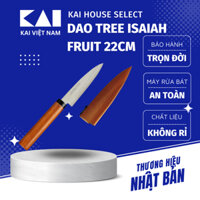 Dao Gọt Hoa Quả Chuôi Gỗ Kai House Select tree Isaiah fruit knife 22CM DH-7173