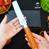 Dao gọt hoa quả thép không rỉ cán gỗ DTKH DAO VIP