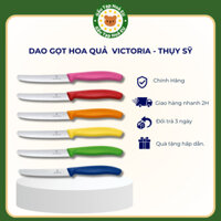 Dao gọt hoa quả Victorinox lưỡi răng cưa inox 11cm - Gautaphoaeu