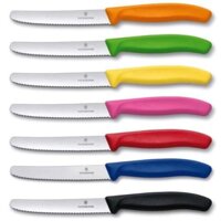 Dao gọt hoa quả Victorinox Swiss Made Thụy Sĩ, dao gọt trái cây sắc bén lưỡi răng cưa 11cm