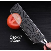 Dao inox cao cấp cắt thịt rau củ trái cây nhà bếp dao inox ko gỉ SSGP kích thước 30.5cm kèm hộp
