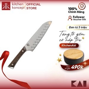 Dao Kai Shun Kanso Santoku hollow 18 cm