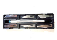 Dao khắc bút chì mini 6 lưỡi dùng điêu khắc loại nhỏ