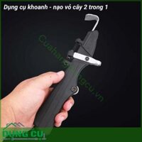 Dao khoanh cạo vỏ cây đa năng cầm tay