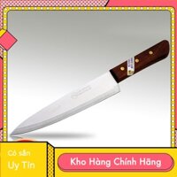 Dao làm bếp cán gỗ - Dao mũi nhọn KIWI Thái Lan bền sắc 20.32cm