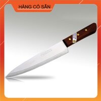 Dao làm bếp cán gỗ - Dao mũi nhọn KIWI Thái Lan bền sắc 20.32cm