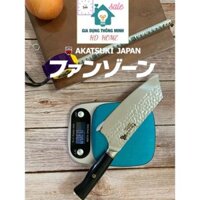 Dao làm bếp Nhật Bản AKATSUKI Hight-Carbon Cao cấp chất liệu thép Special Steel không gỉ thiết kế nguyên khối sắc bén