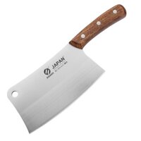 Dao Làm Bếp NO.918 Bằng Thép Không Gỉ Dùng Chặt xương Và Thịt Đa Năng Tay Cầm Cán Gỗ Chắc Chắn