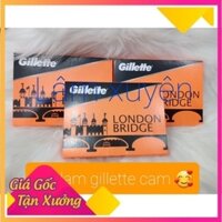 Dao lam Gillette, lưỡi lam Gillette hôp cam FREE SHIP hộp 100 lưỡi, lưỡi dao lam trắng, sắc bén, giá