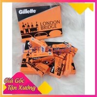 Dao lam Gillette, lưỡi lam Gillette hôp cam ⚡FREE SHIP⚡ hộp 100 lưỡi, lưỡi dao lam trắng, sắc bén, g