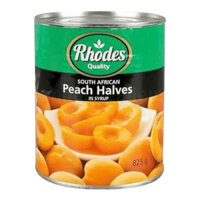 Đào Miếng Đóng Hộp Rhodes (825g)