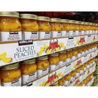 Đào miếng kirkland Sliced ​​Peaches