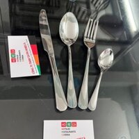 Dao muỗng (thìa) nĩa  nhà hàng, dao dĩa ăn bò bít tết (steak), inox dày cao cấp, muỗng trà cà phê nhỏ - stainless steel