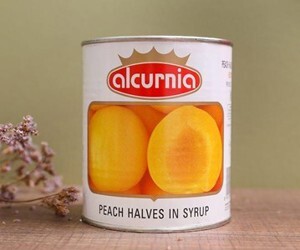 Đào Ngâm Alcurnia Lon 850g