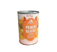 Đào ngâm Countree Peach slices 425g (LON NHỎ)