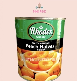Đào ngâm đường Rhodes 825g