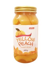 Đào Ngâm Hàn Quốc Yellow Peach 680g